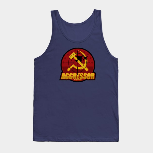 A-4 Skyhawk Aggressor Tank Top by Tailgunnerstudios